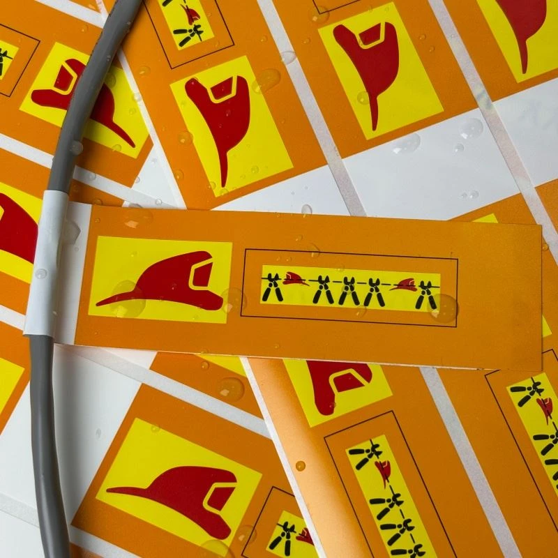 High-tack Cable Labels High-tack Cable Labels